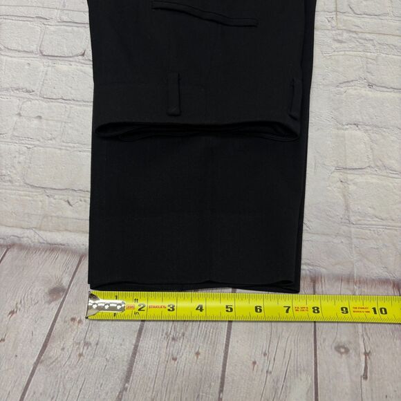 MM. LaFleur Women Pleated Dress Pants Trouser Size 8 Black C031 -28 - Picture 8 of 16